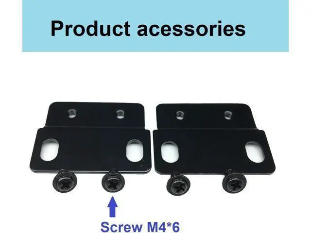 Alt view image 4 of 6 - Jingchengmei 1U Rack Mount Blank Panel for 19-inch Server Rack Enclosure or Network Cabinet, Disassembled, Black(ABPA)
