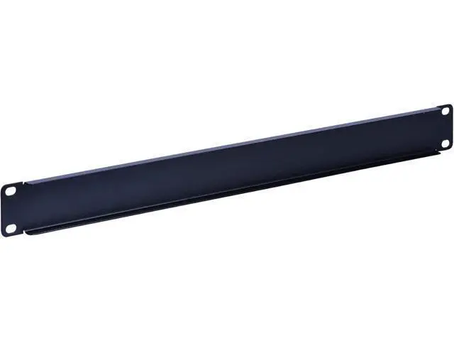 Alt view image 3 of 7 - 1U Blank Rack Mount Panel Spacer for 19in Server Rack Enclosure or Network Cabinet 2 Pack