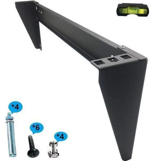 Main image of JINGCHENGMEI 19 Inch 1U Heavy Duty Vertical Wall Mountable Rack and 125 lb Wall Mountable Server Rack (MFT-HVWRF1U)