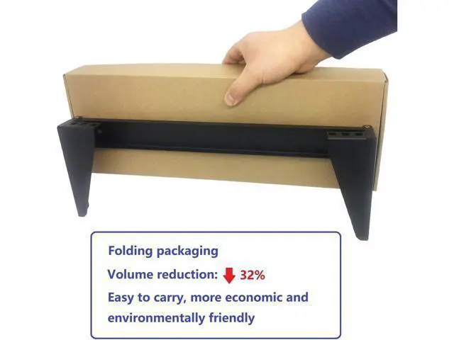 Alt view image 7 of 7 - JINGCHENGMEI 19 Inch 1U Heavy Duty Vertical Wall Mountable Rack and 125 lb Wall Mountable Server Rack (MFT-HVWRF1U)