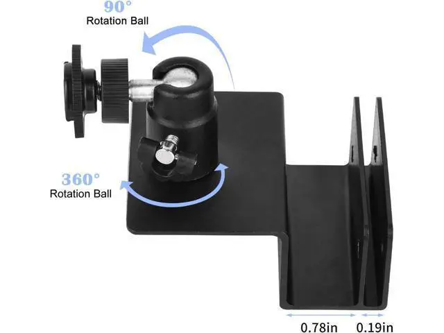 Alt view image 3 of 7 - 3Pack Gutter Mount for Blink Outdoor (3rd Gen) XT3, with Outlet Wall Mount for Blink Sync Module 2, Perfect Vision for Your Blink Surveillance Camera - Black