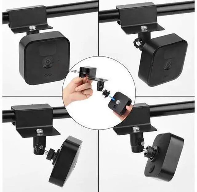Alt view image 5 of 7 - 3Pack Gutter Mount for Blink Outdoor (3rd Gen) XT3, with Outlet Wall Mount for Blink Sync Module 2, Perfect Vision for Your Blink Surveillance Camera - Black