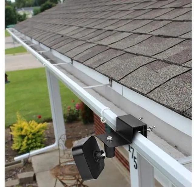 Alt view image 6 of 7 - 3Pack Gutter Mount for Blink Outdoor (3rd Gen) XT3, with Outlet Wall Mount for Blink Sync Module 2, Perfect Vision for Your Blink Surveillance Camera - Black
