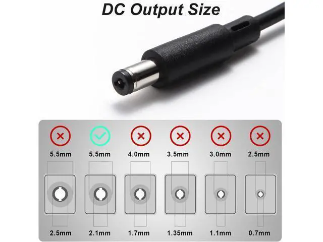Alt view image 4 of 7 - 12V 5A DC Power Supply Adapter,UL Listed 12V 60W Power Supply with 5.5x2.1mm Plug&LED Plug,100V-240V 50-60Hz AC/DC Power Adapter 12 Volt 5Amp Power Supply for LED Strip Lights CCTV Camera