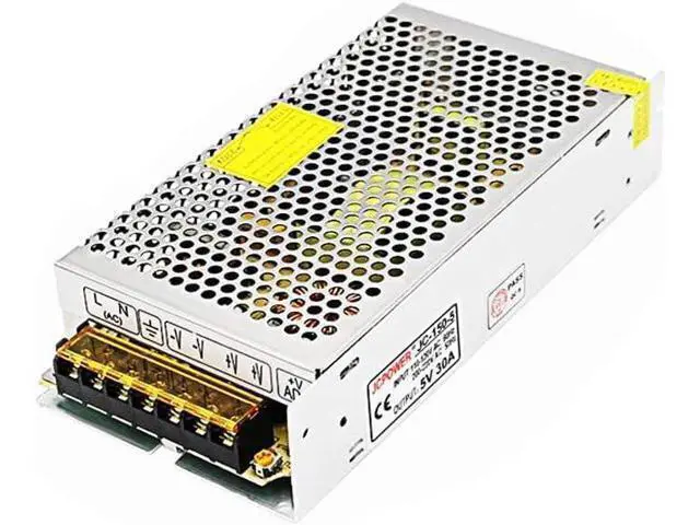 Alt view image 2 of 7 - 5V 30A Power Supply,150W Universal Regulated Switching Power Converter Adapter Transformer for LED Strip Light,Probe Signal Lamp,CCTV, Radio, Computer Project