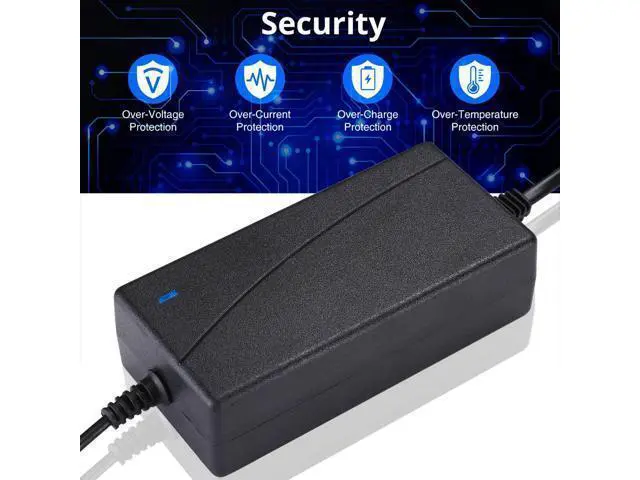 Alt view image 5 of 6 - DC 12V 5A Power Supply Adapter, US Plug, 4.6FT Power Cord, AC 100-240V to DC 12V 5A Switching Transformer Jack 5.5mm x 2.5mm for LED Strip, Light, Cameras CCTV