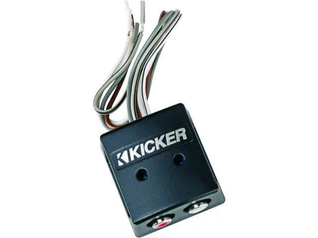 Alt view image 3 of 3 - Kicker 46KISLOC K-Series Interconnect, Speaker to RCA W/Line-Out Converter