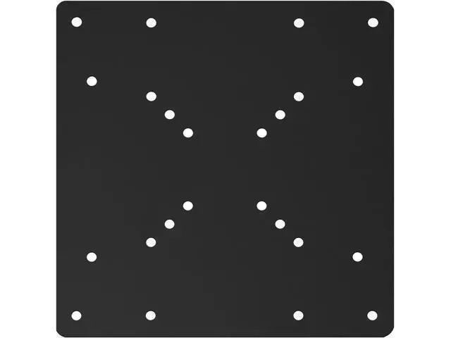 Alt view image 6 of 7 - Mount-It! VESA Mount Adapter Plate - Monitor and TV Mount Extender Conversion Kit Allows 75x75, 100x100 to Fit Up to 200x200 and 200x100 mm Patterns, Heavy-Gauge Steel, Hardware Included