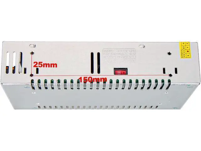Alt view image 4 of 7 - 48V 10A Universal Switching Power Converter Adapter Transformer Regulated Supply AC to DC LED Driver 480w for CCTV, Radio, Computer Project