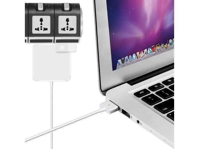 Alt view image 5 of 6 - Mac Book Pro 85W Charger Replacement for Mac Pro 15-Inch 13-Inch 2012-2017 Retina Display Ac 85W 2 T Connector Power Adapter, Laptop Charger Compatible with Mac Pro(Late 2012-2017)