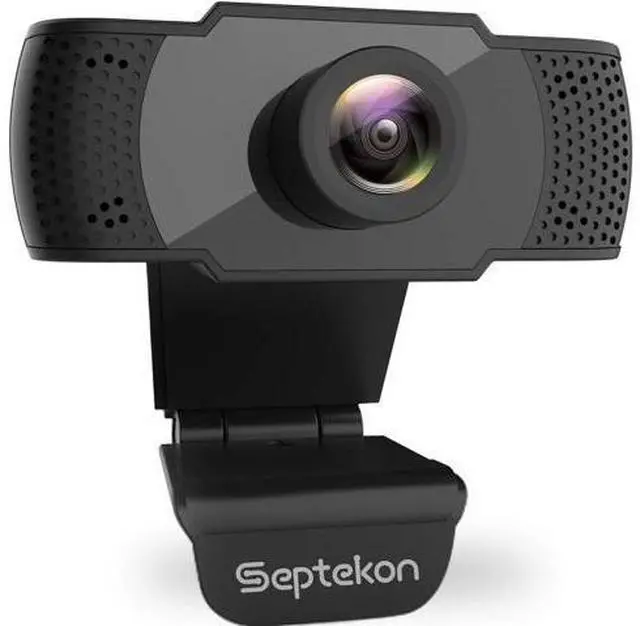 Main image of Septekon 1080P HD Webcam with Microphone, Streaming Computer Web Camera for Laptop/Desktop/Mac/TV, USB PC Cam for Video Calling, Conferencing, Gaming