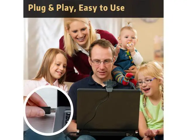 Alt view image 6 of 7 - Septekon 1080P HD Webcam with Microphone, Streaming Computer Web Camera for Laptop/Desktop/Mac/TV, USB PC Cam for Video Calling, Conferencing, Gaming