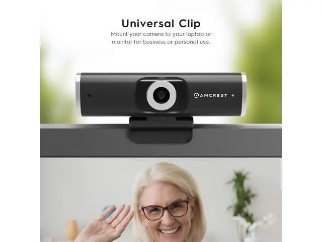 Alt view image 4 of 7 - Amcrest 1080P Webcam with Microphone for Desktop, Web Cam Computer Camera, Streaming HD USB Web Camera for Laptop & PC with Privacy Cover, Wide Angle Lens, Superior Low Light (AWC195-B)