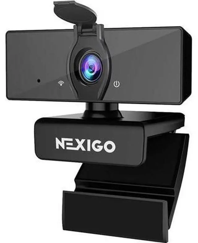 Main image of NexiGo N660 1080P Business Webcam, Dual Microphone & Privacy Cover, USB FHD Web Computer Camera, Plug and Play, for Zoom/Skype/Teams/Webex, Laptop MAC PC Desktop