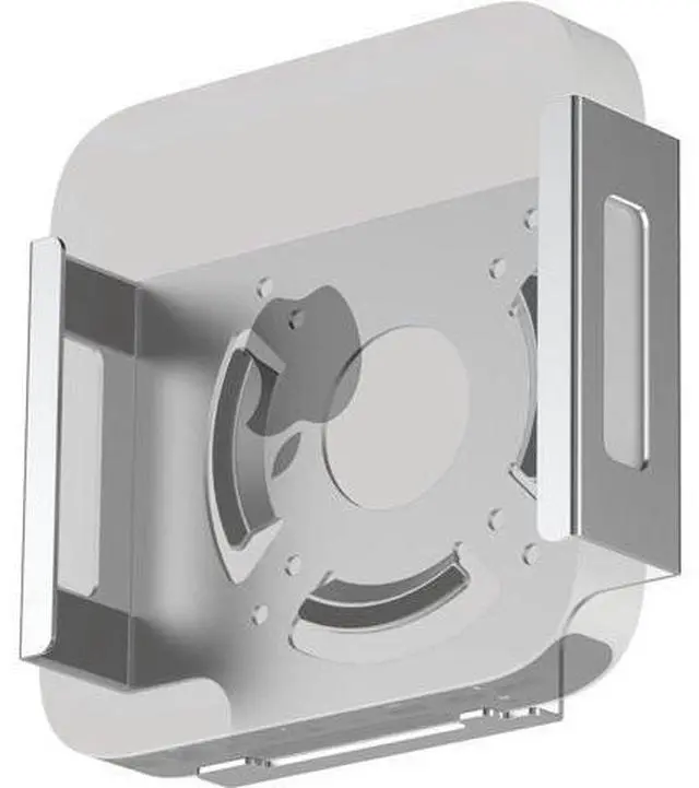 Main image of IFCASE Mac Mini M2 Mount, Heat Dissipation Design Anti-Scratch Behind Monitor, Under Desk, Wall Mount Stand for Mac Mini 2011 to 2023 M2 Pro, Compatible with VESA Hole (Silver)