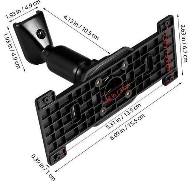 Alt view image 2 of 7 - CALLARON 1 Set Dash Cam Mirror Mount Rear View Mirror Back Plate Panel Car Rear View Camera Mount Kit for 5.5" - 12" Rearview Mirror Dash Cams