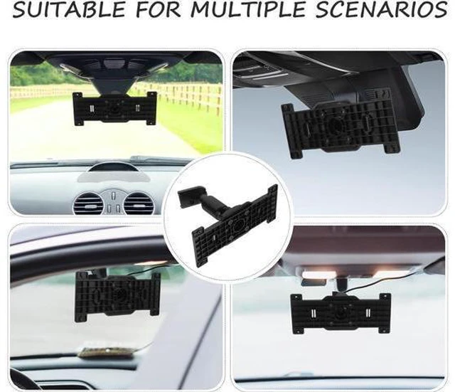 Alt view image 6 of 7 - CALLARON 1 Set Dash Cam Mirror Mount Rear View Mirror Back Plate Panel Car Rear View Camera Mount Kit for 5.5" - 12" Rearview Mirror Dash Cams