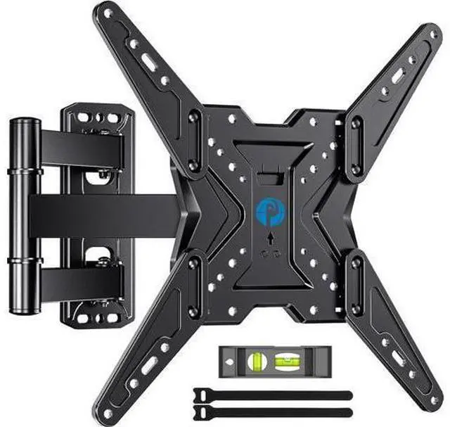 Main image of Pipishell Full Motion TV Wall Mount for Most 26-60 inch TVs, 55 inch Compatible, with Swivel, Tilt, Extension, Single Stud Articulating TV Mount Bracket, Holds up to 77 lbs, Max VESA 400x400mm, PIMF11