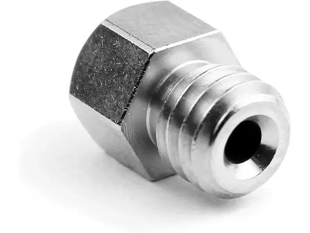 Alt view image 3 of 4 - Micro Swiss MK8 Plated A2 Tool Steel Wear Resistant Nozzle (MakerBot, CraftBot, Creality, CR10, Ender 3, Ender 5, Tevo Tornado) .4mm