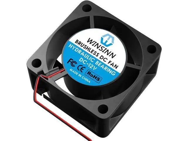 Alt view image 5 of 5 - WINSINN 40mm Fan 12V, 3D Printer Micro 12 Volt Fans 4020 Hydraulic Bearing, Brushless Cooling 40mmx20mm 2PIN (Pack of 4Pcs)
