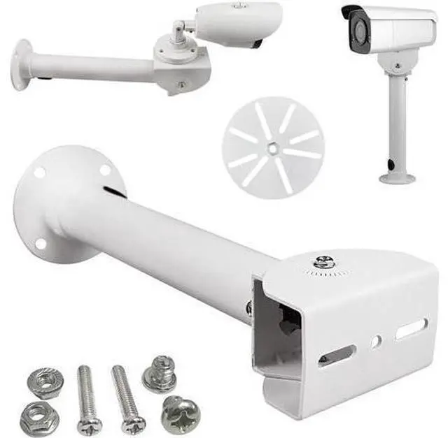 Main image of CCTV Security Camera Mount Bracket, Adjustable Universal Camera Wall Mounting Bracket for CCTV Security Camera/I Mount/Dome Camera/IP Camera/7.8in