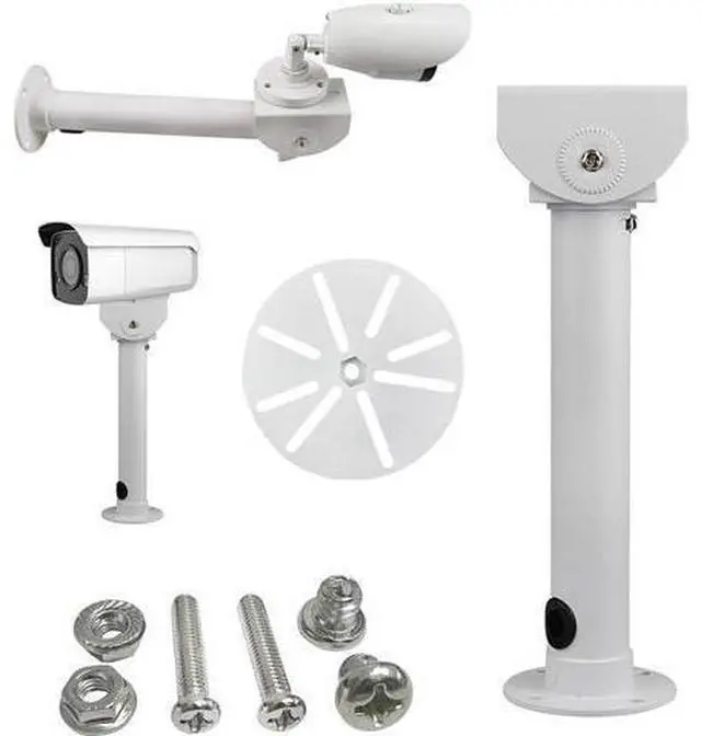 Main image of CCTV Security Camera Mount Bracket, Adjustable Universal Camera Wall Mounting Bracket for CCTV Security Camera/I Mount/Dome Camera/IP Camera/11.8in