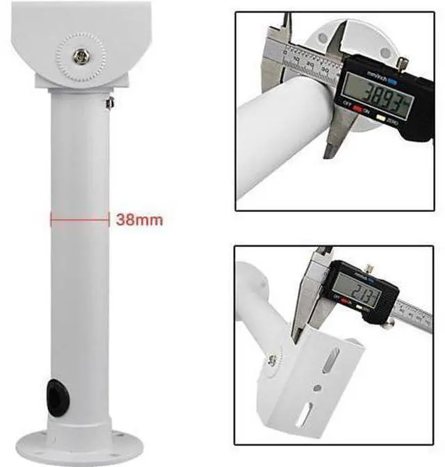 Alt view image 4 of 7 - CCTV Security Camera Mount Bracket, Adjustable Universal Camera Wall Mounting Bracket for CCTV Security Camera/I Mount/Dome Camera/IP Camera/11.8in