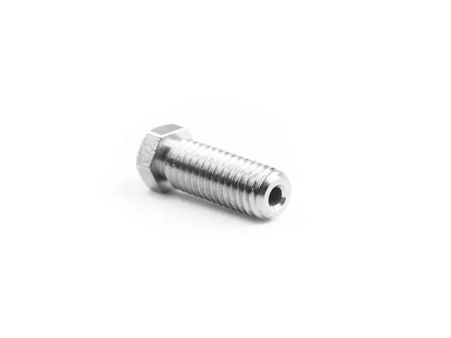 Alt view image 2 of 3 - Micro Swiss Plated Wear Resistant High Flow Volcano Compatible/Artillery Sidewinder 1.75mm Nozzles (.6mm)