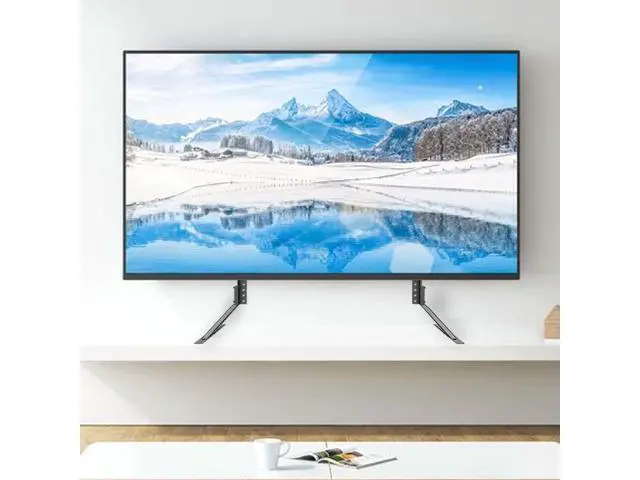 Alt view image 4 of 7 - Suptek Universal TV Stand Table Top Replacement TV Legs for 22-65 inches LCD Flat&Curved Screen TV, Max VESA up to 800x400mm Support 110lbs