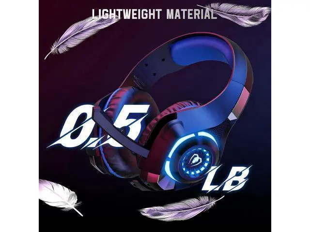 Alt view image 4 of 6 - Gaming Headset for PS4 PS5 Xbox One Switch PC with Noise Canceling Mic, Deep Bass Stereo Sound