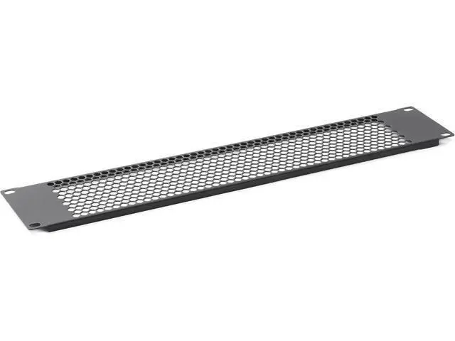Alt view image 2 of 4 - 2PCS 2U Blank Rack Mount Panel Spacer with Venting for 19'' Server Rack Enclosure for Network Cabinet