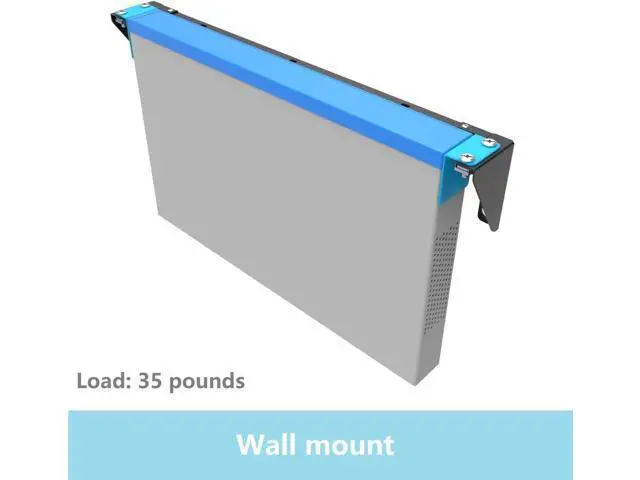 Alt view image 4 of 6 - 2U Foldable Wall Mount Patch Panel Bracket -Vertical Wall Mount Rack for 19 inches Networking Equipments Including Hardware