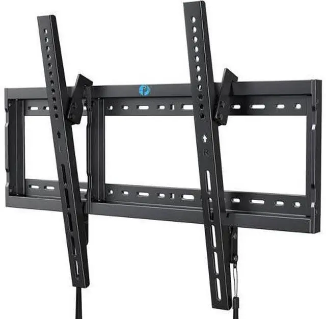 Main image of Pipishell Tilt TV Wall Mount Bracket Low Profile for Most 37-75 Inch LED LCD OLED Plasma Flat Curved TVs, Large Tilting Mount Fits 16"-24" Wood Studs Max VESA 600x400mm Holds up to 132lbs