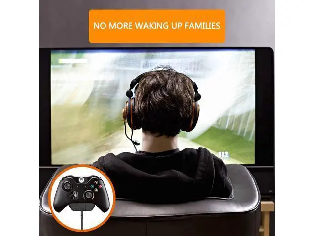 Alt view image 6 of 7 - Bosmarlin Stereo Headset Adapter for Xbox One Controller & Xbox Series X|S Controller/Adjust Audio Balance (Game Sound & Voice Chat), Volume, Mic Directly