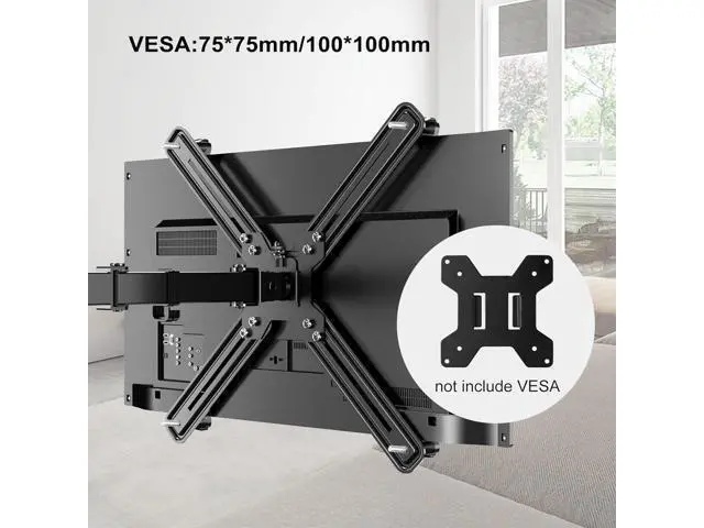 Alt view image 3 of 7 - suptek Universal VESA Mount Bracket Adapter Monitor Arm Mounting Kit for Screen 17 to 27 inch
