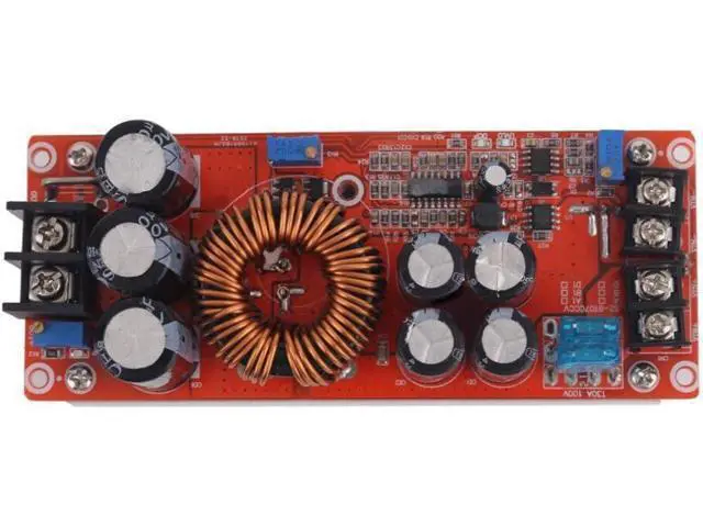 Alt view image 2 of 7 - Aideepen 1200W 20A DC Converter Boost Car Step-up Power Supply Module Adjustable Voltage Converter 8-60V to 12-83V
