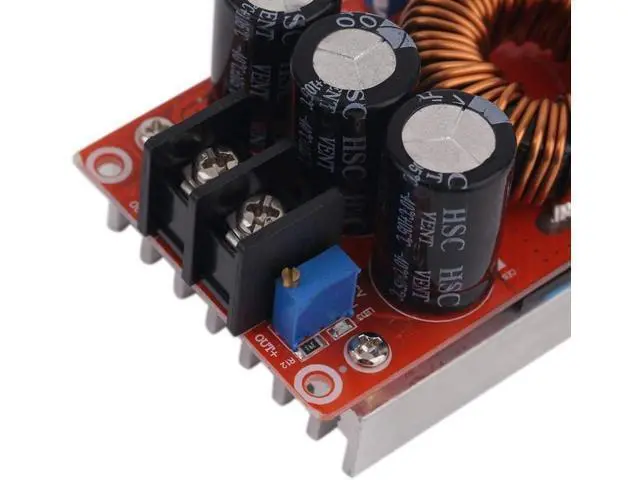 Alt view image 5 of 7 - Aideepen 1200W 20A DC Converter Boost Car Step-up Power Supply Module Adjustable Voltage Converter 8-60V to 12-83V