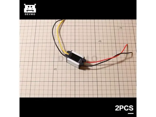 Alt view image 3 of 3 - DEVMO 2PCS Waterproof DC-DC Converter 12V Step Down to 5V USB Power Supply Module 3A 15W