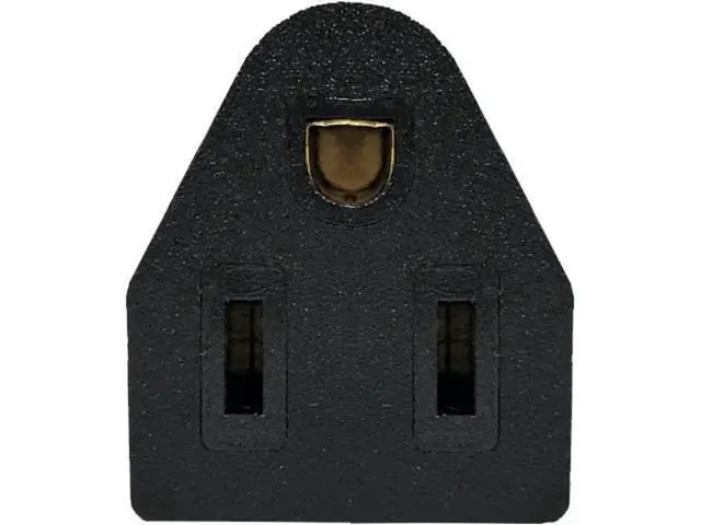Alt view image 6 of 7 - US Plug Adapter 120V to 240V Black Plug Converter Electrical Converter 6-15P to 5-15R Power Plug Adapter 3 Prong Electrical Converter (1 PC)