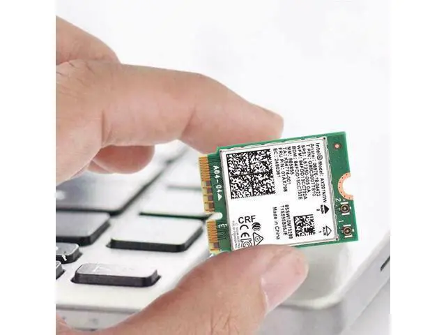 Alt view image 5 of 6 - AX201NGW WiFi Card,WiFi 6E M.2 Laptop 2.4Gbps 802.11ax Wireless Intel AX201 Wireless Card 11AX WiFi Adapter with Bluetooth 5.3 MU-MIMO for Windows 10, 64-bit, Google Chrome OS, Linux(64bit)