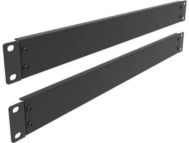 Main image of Jingchengmei 2 Pack 1U Metal Disassembled Blank Panel 1U Rack Mount Spacer for 19in Server Rack Enclosure or Network Cabinet, Black (ABPA2PC)