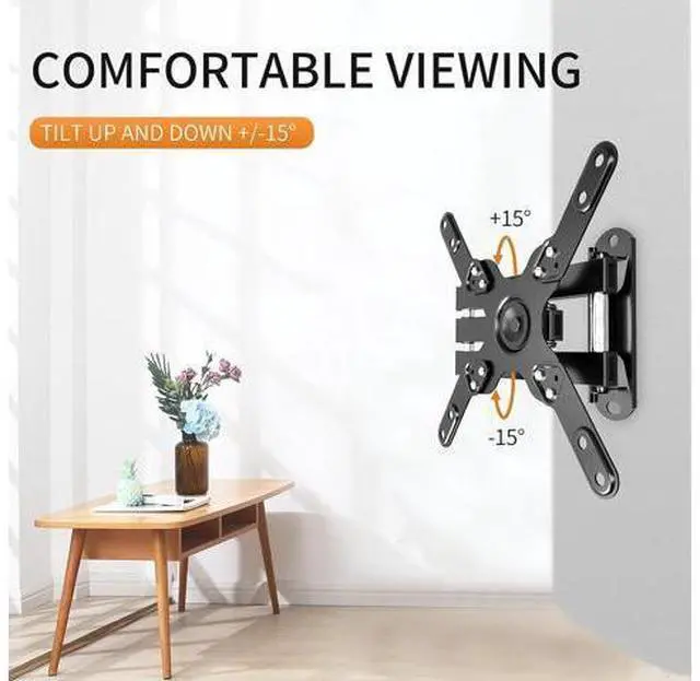 Alt view image 3 of 7 - TV Wall Mount, Bracket for Most 13-39 inch LED, LCD Monitor and Plasma TVs, Max VESA 200x200mm by XINLEI (MA1339)