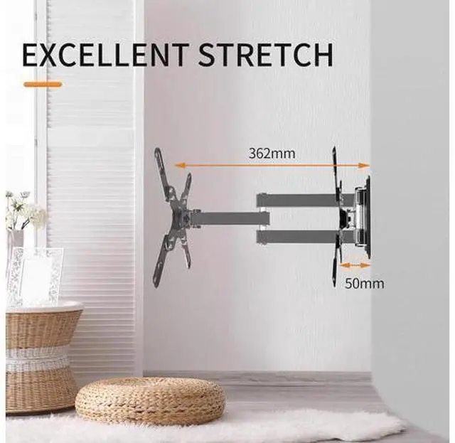 Alt view image 5 of 7 - TV Wall Mount, Bracket for Most 13-39 inch LED, LCD Monitor and Plasma TVs, Max VESA 200x200mm by XINLEI (MA1339)