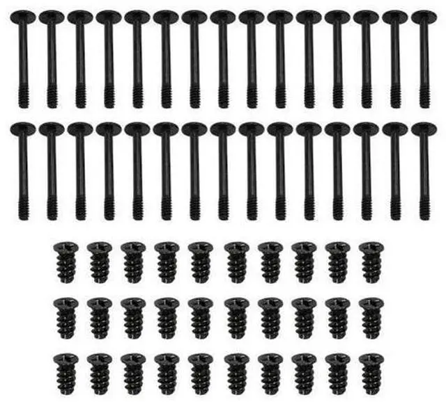 Main image of 60pcs Laptops Computer Screw Kit Short Screws Cpu and Motherboard Case Fan Mount Screws Self- Tapping Screws Small Screws Assortment Kit Case Fan Screw Kit Ssd Socket