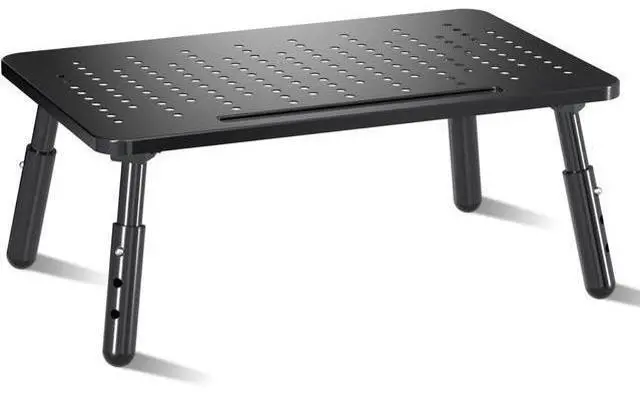 Main image of Bracwiser Foldable Monitor Riser Metal Computer Stand for Desk 3 Height Adjustable Laptop Stand with Pen Storage, MST013