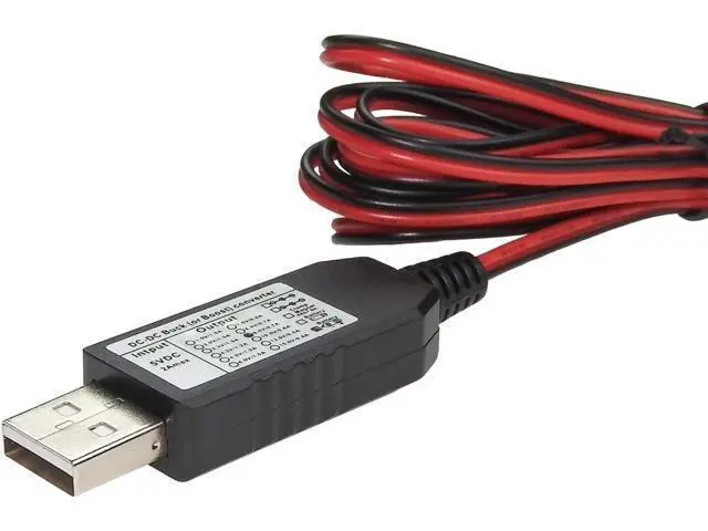 Alt view image 2 of 6 - USB Power Converter DC Buck Boost Battery Eliminator Replace 1 to 4pcs 1.5V 3V 4.5V 6V AA AAA Connect(1-AA 1.5V)