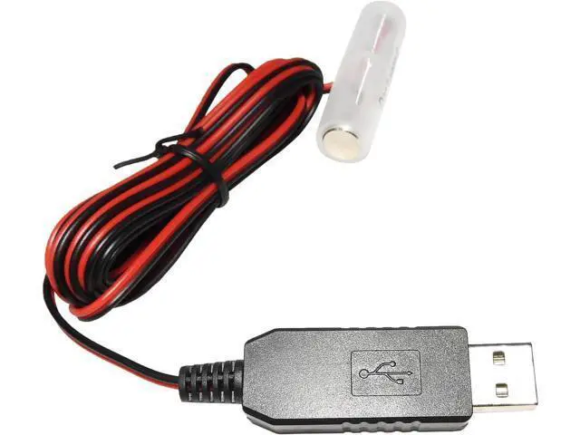 Alt view image 5 of 6 - USB Power Converter DC Buck Boost Battery Eliminator Replace 1 to 4pcs 1.5V 3V 4.5V 6V AA AAA Connect(1-AA 1.5V)