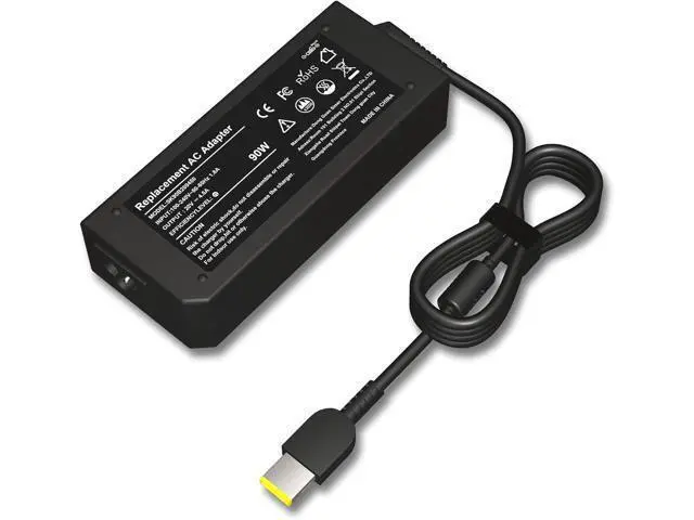 Alt view image 2 of 7 - AC Adapter 90W 20V 4.5A Laptop Charger for Lenovo ThinkPad X1 Carbon T440 E431 G410 45N0237 45N0236 45N0239 344428U ThinkPad T431s Z510 PA-1900-081 0B46994 0B46995 Yoga 11s Flex 14 15D Power Cord