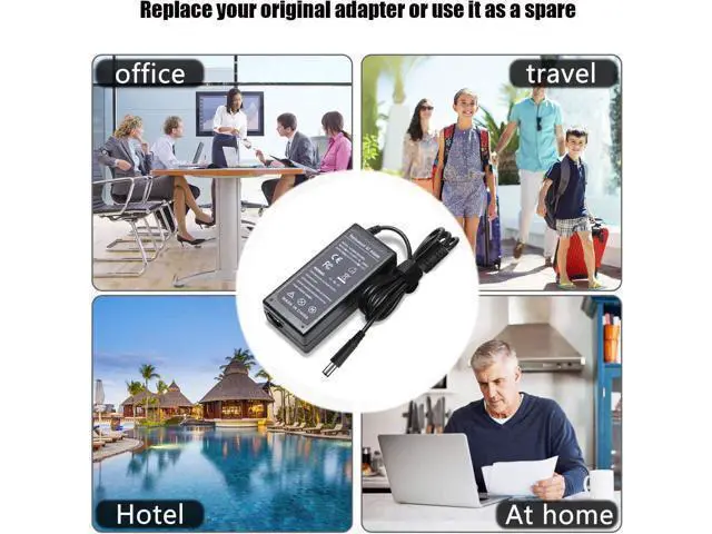 Alt view image 6 of 7 - 19.5V 3.34A 65W PA-12 AC Adapter Charger for Dell Inspiron M5030 M5110 N4010 N4020 N4030 N5010 N5110 N5030 N5040 N5050 Inspiron 15 1564 3537 7537 Power Supply Cord(7.4 * 5mm Tip)