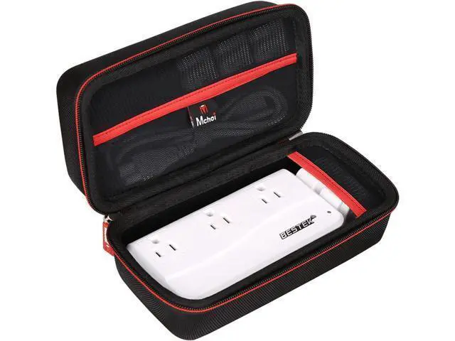 Alt view image 2 of 7 - Mchoi Hard Case for BESTEK/for Ceptics 2000W Travel Universal Travel Adapter 220V to 110V Voltage Converter, Case Only (New Version)